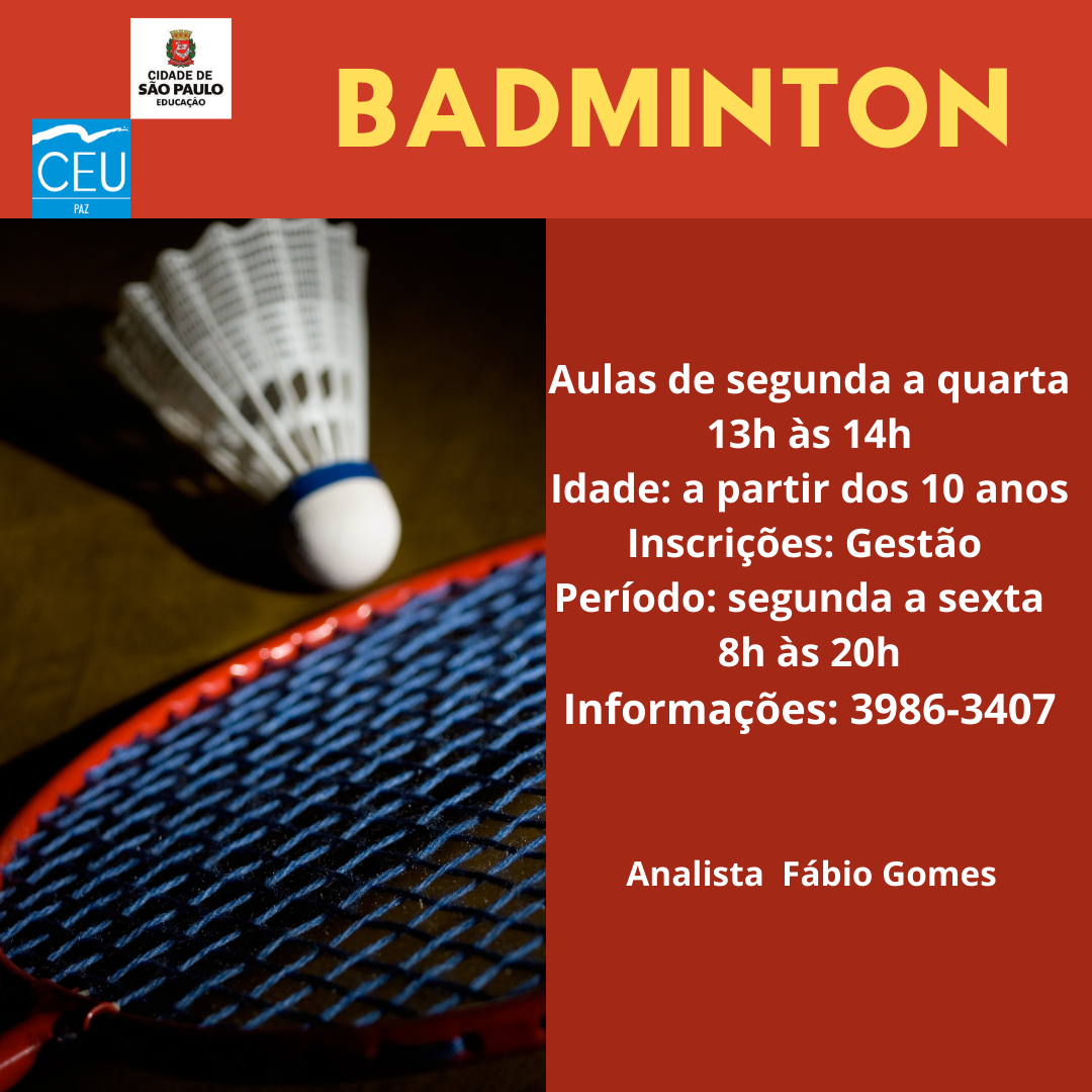 Aula De Badminton