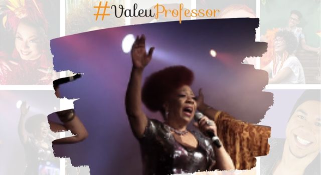Foto dos artistas que se apresentarão no Valeu Professor - Damas Do Samba
