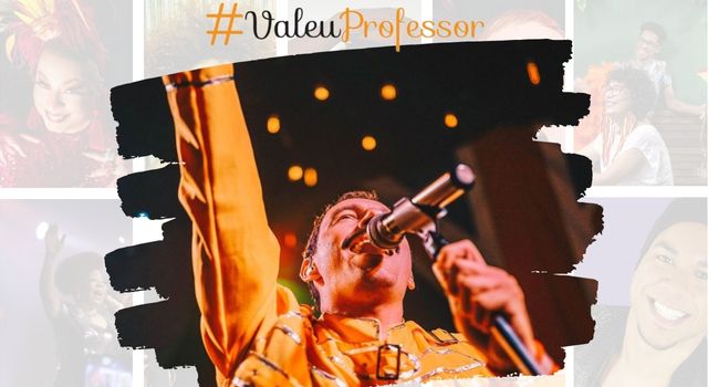Foto dos artistas que se apresentarão no Valeu Professor - Queen Tribute Br