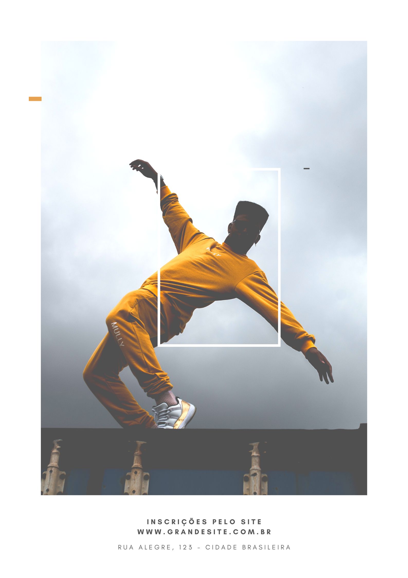 Cartaz Para Divulgação De Workshop De Dança