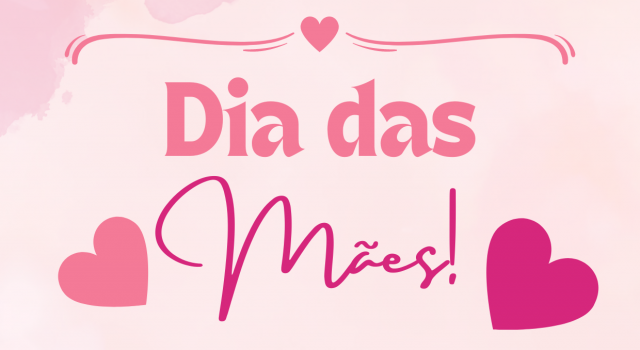 Cartão Delicado Rosa Claro De Feliz Dia Das Mães (1)