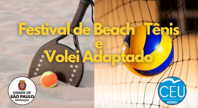 Festival De Beach Tênis E Volei Adaptado