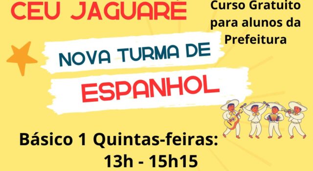 Divulgação Espanhol Jaguaré