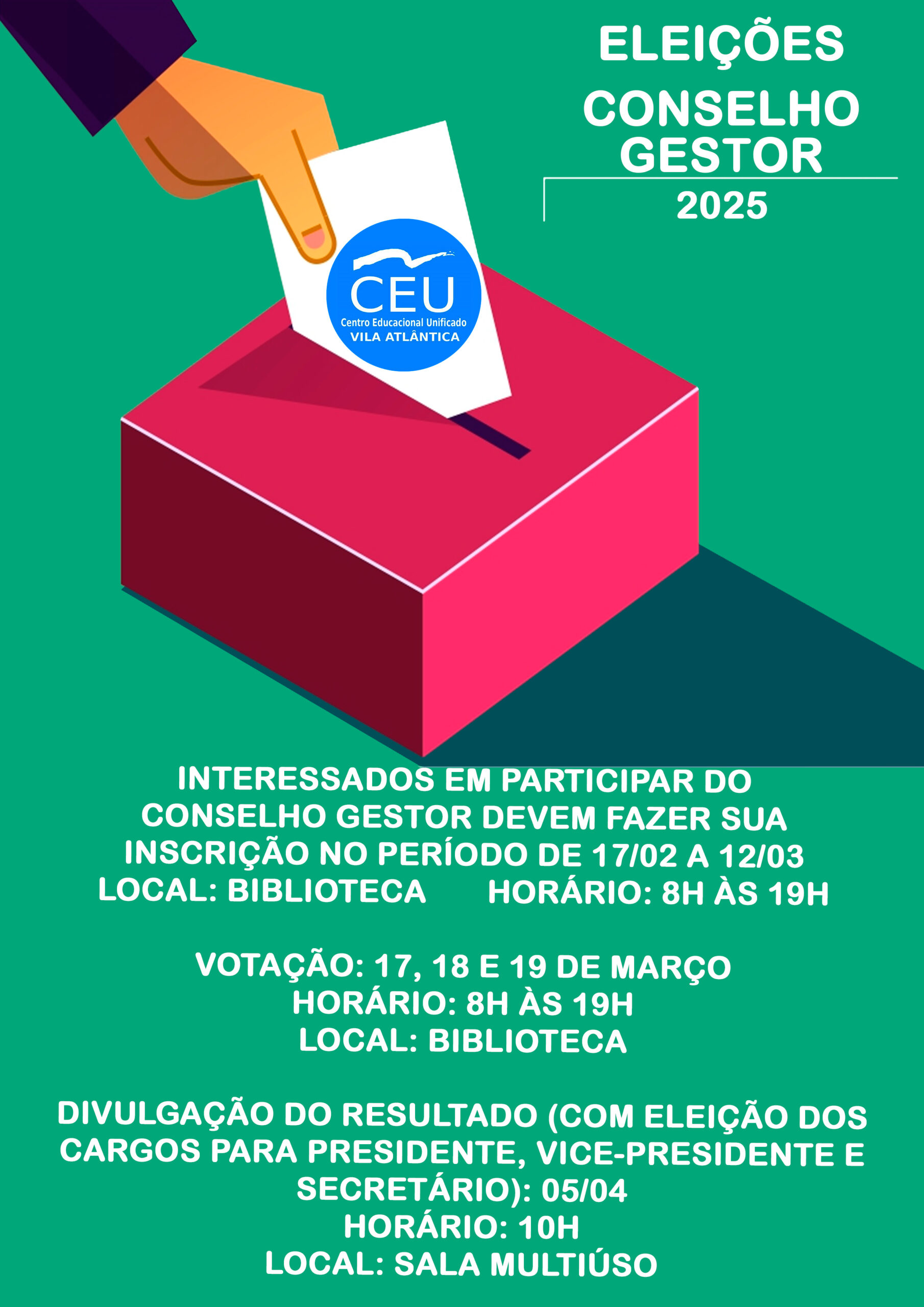 Eleiçóes Conselho Gestor
