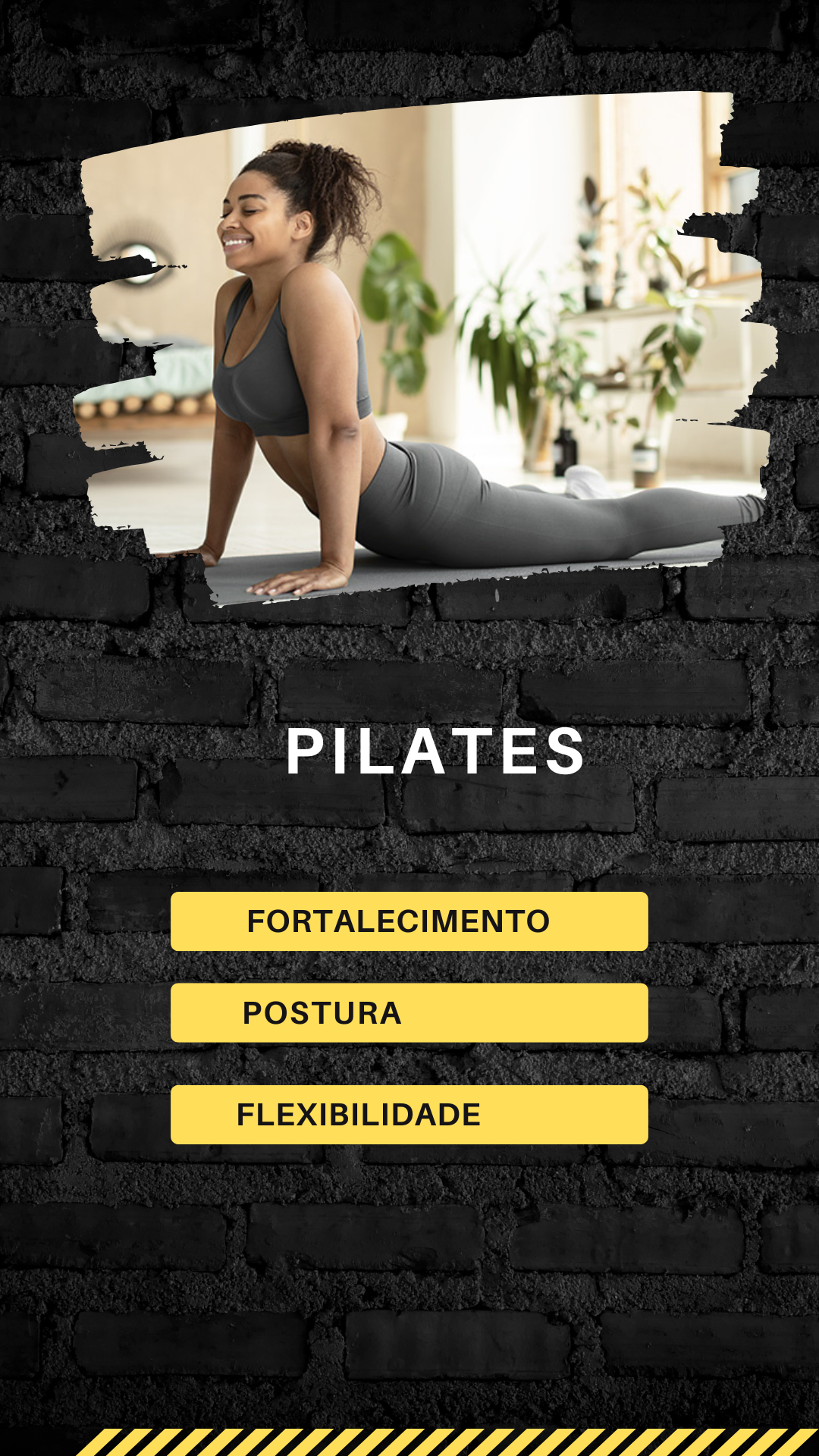 Benefícios Da Atividade Física Profissional Amarelo E Preto Story (3)