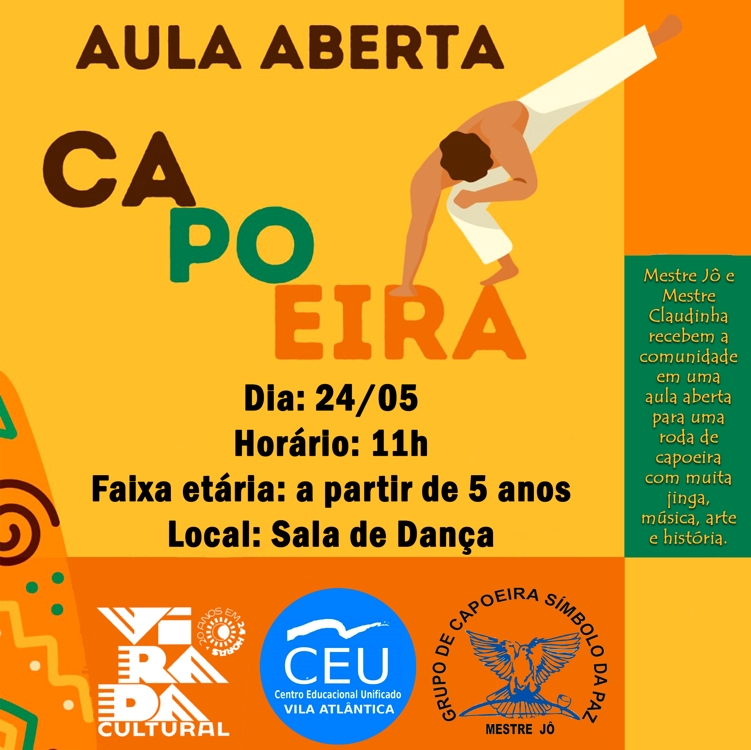 Aula Aberta Capoeria