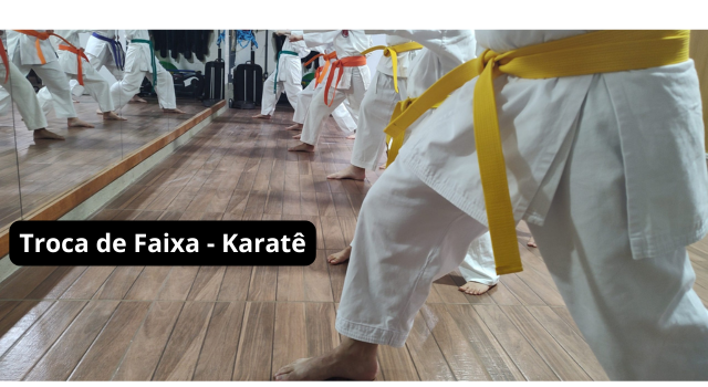 Troca De Faixa Karatê