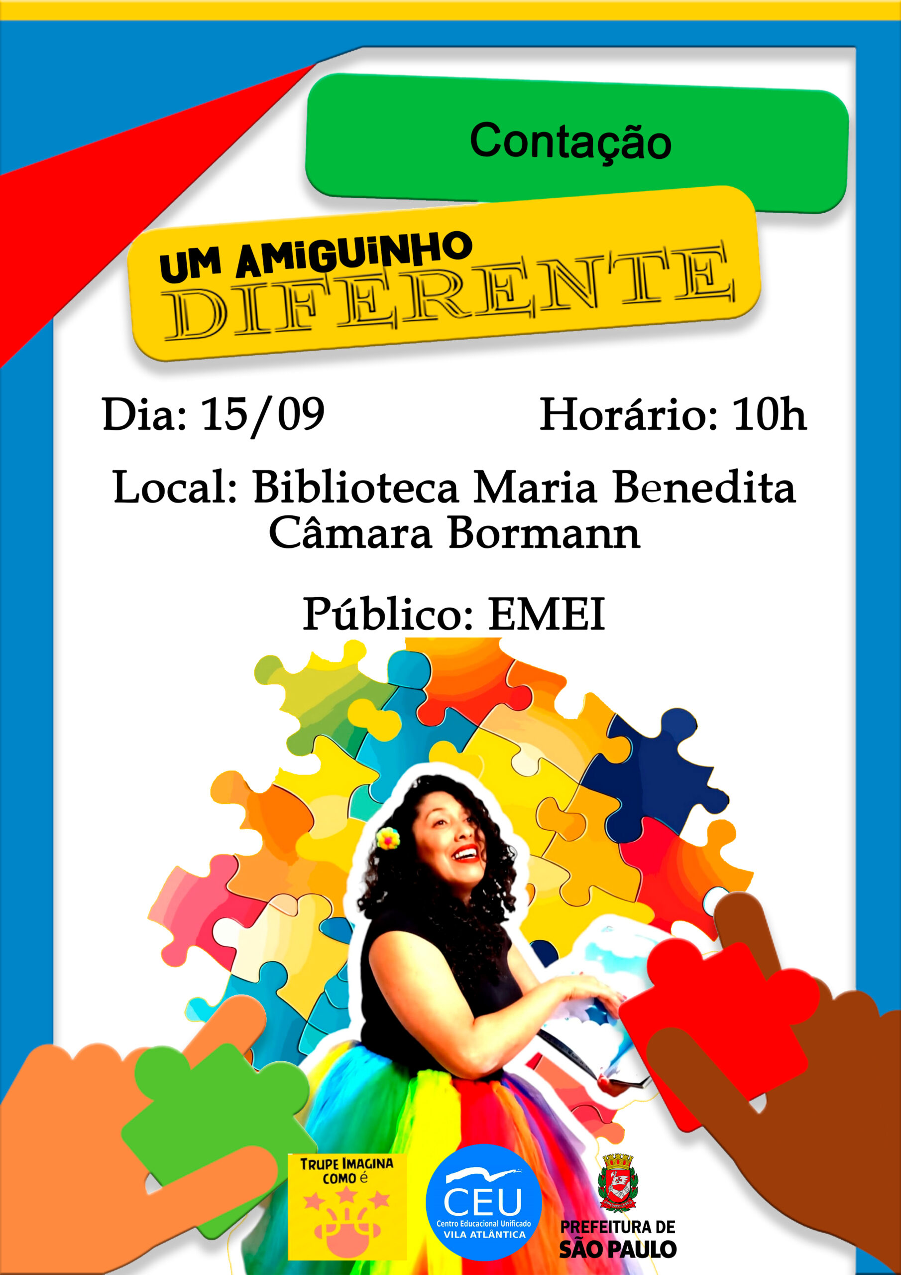 Contação Um Amiguinho Diferente