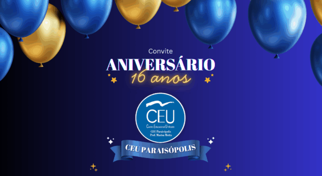 Convite AniversÁrio Do Ceu (a4 (horizontal))