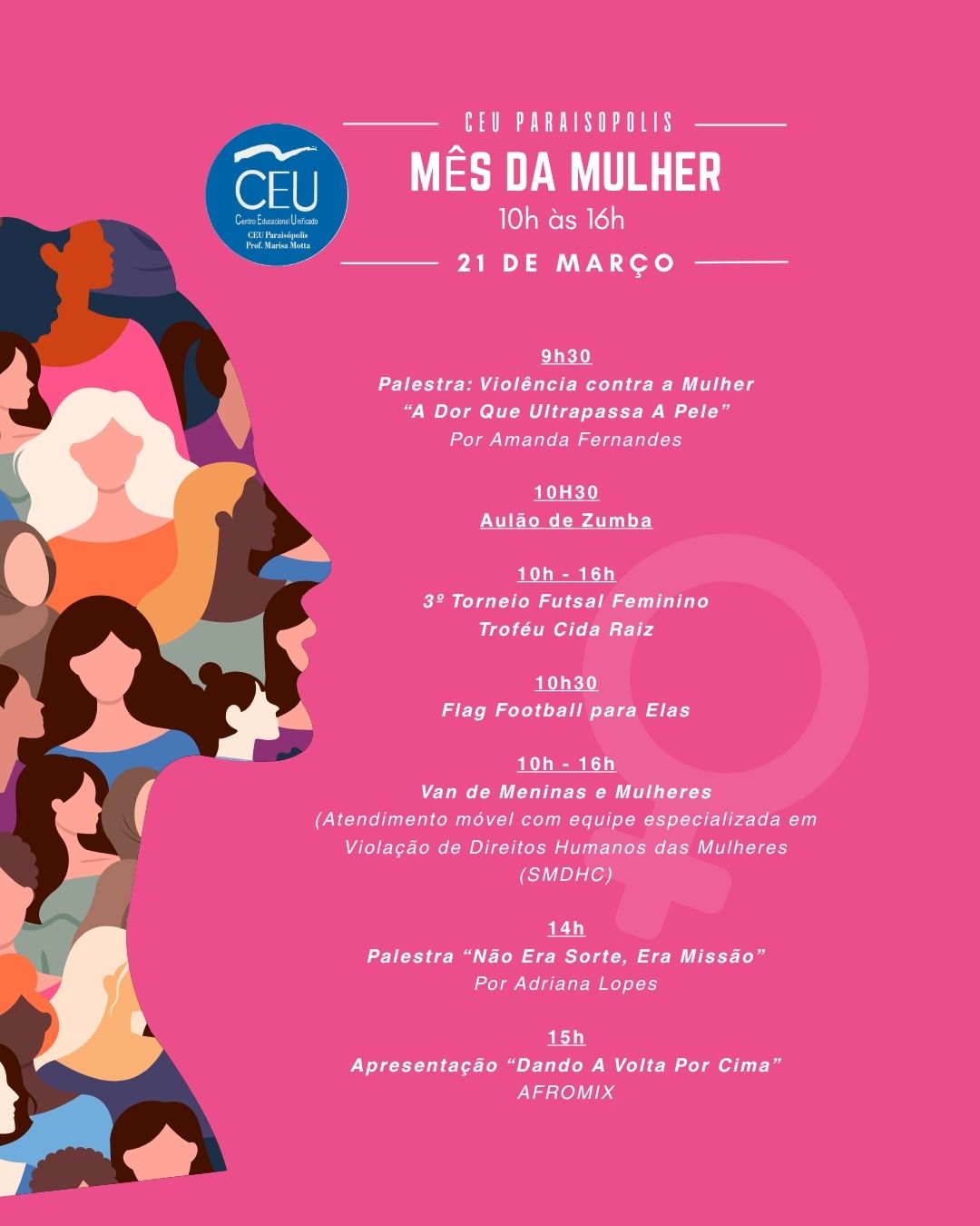 Eventos Mes Da Mulher (a4) DivulgaÇÃo Nos Grupos (post Para Instagram (45))