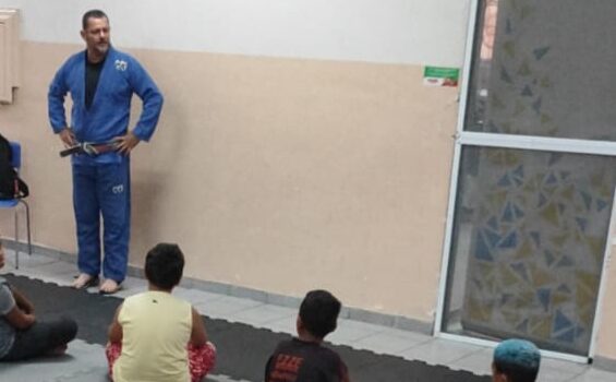 aula de Jiu-jitsu