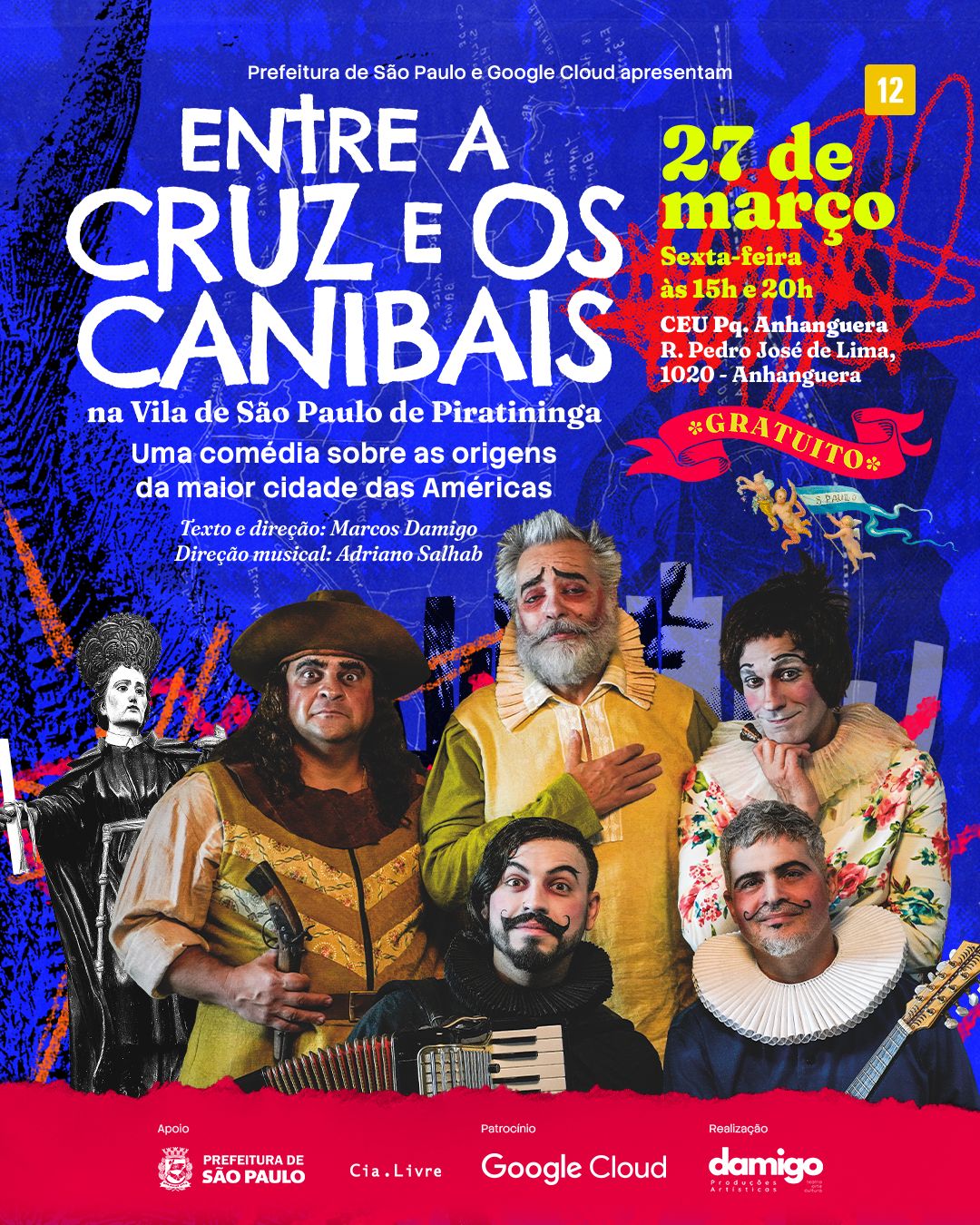 Arte Espetáculo Entre A Cruz E Os Canibais