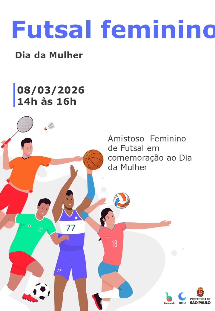 Cartaz Futsal