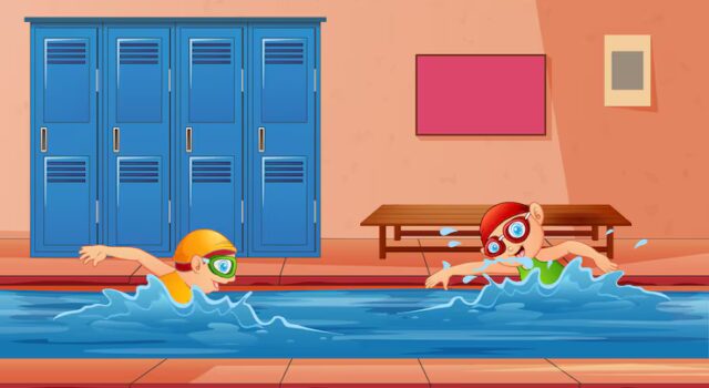 Criança Piscina 1