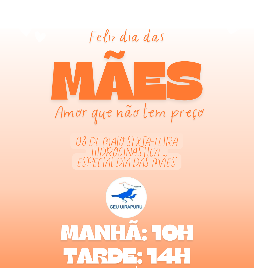 08 De Maio 08 De Maio Hidroginastica Especial Dia Das Mães