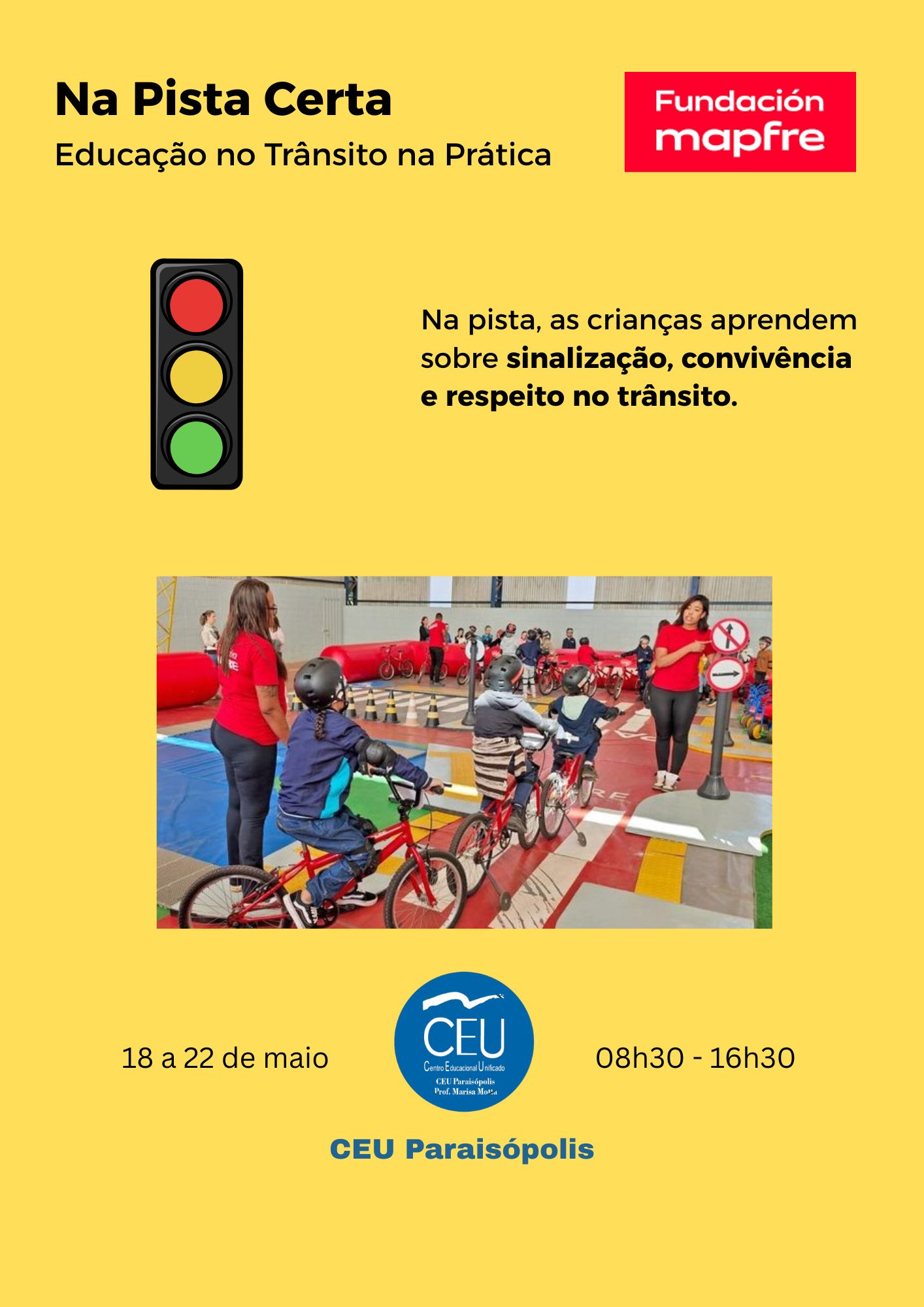 Banner Na Pista Certa
