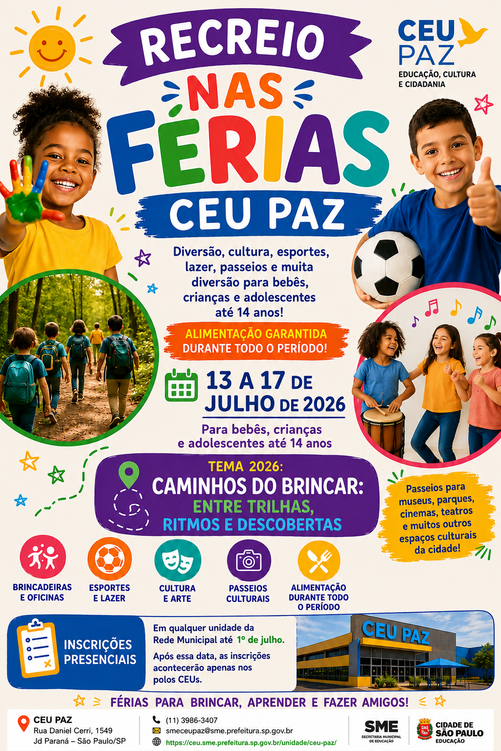 Recreio Julho2026