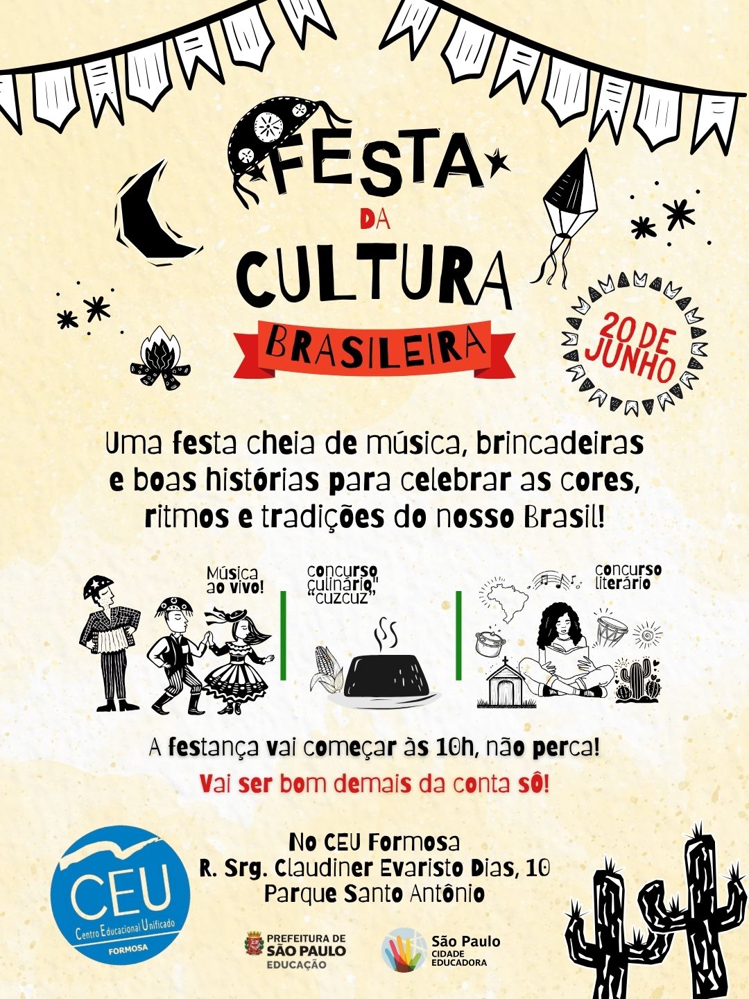 Festa Junina Convite Geral