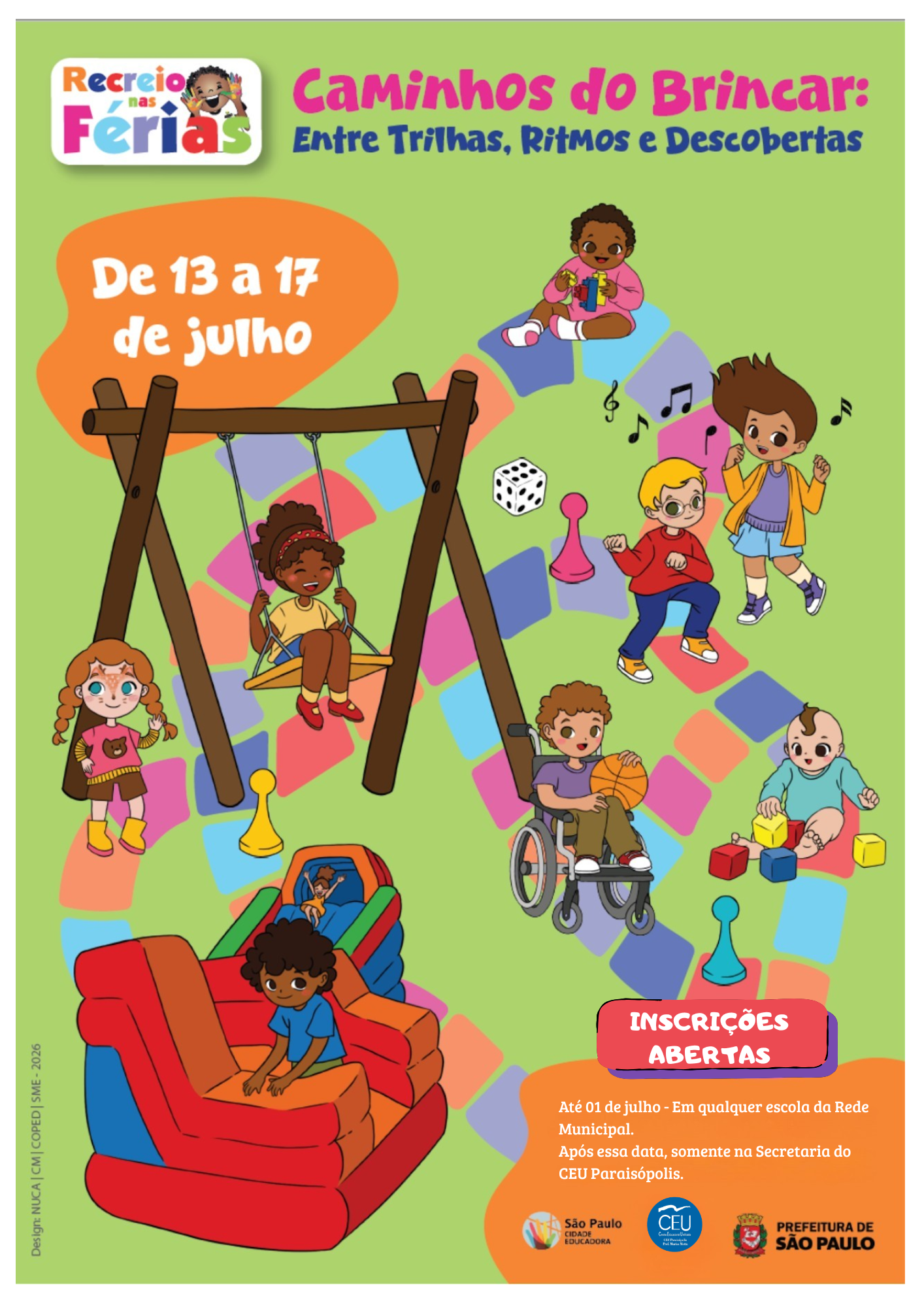 Recreio Nas FÉrias Julho