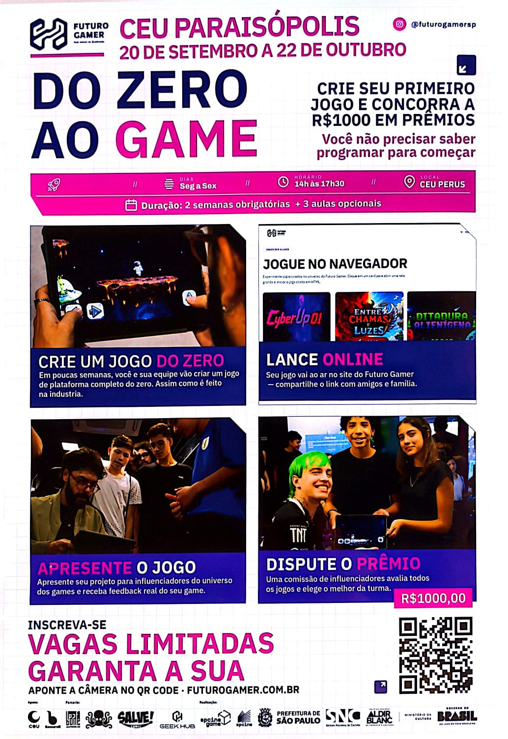 Cartaz Futuro Gamer