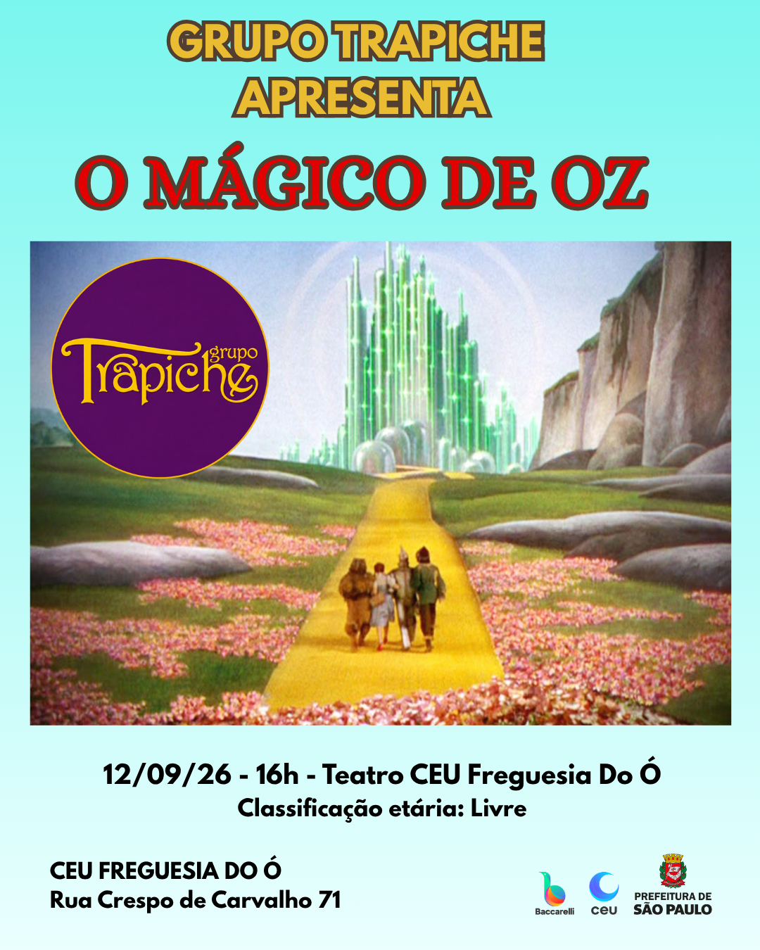 Divulgação O Mágico De Oz